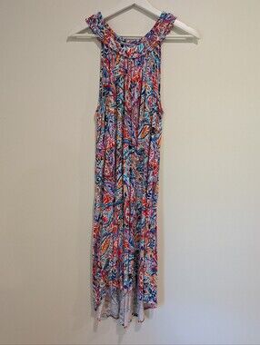 Colorful Paisley Women's Swim Coverup size large
